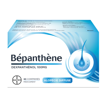 Bepanthene 100mg - boîte de 60 comprimés
