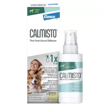 Spray diffuseur de bien être pour chien calmisto Elanco - spray de 75ml