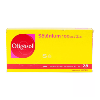 Oligosol Selenium solution buvable en ampoule - boite de 28 ampoules