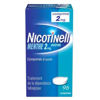 Nicotinell menthe 2mg comprimé à sucer - boite de 96 comprimés