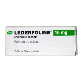 Lederfoline 15mg comprimé sécable - boîte de 30 comprimés