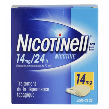 Nicotinell TTS 14mg/24h dispositif transdermique - boîte de 28 dispositifs
