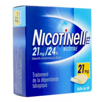 Nicotinell TTS 21mg/24h dispositif transdermique - boîte de 28 dispositifs