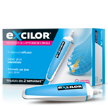 Excilor traitement de la mycose de l'ongle - 1 stylet de 3,3 ml