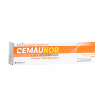 Camaukor crise hémorroïdaire Bouchara-Recordati - tube de 30g