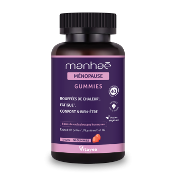 Manhaé Ménopause Vitavea - pot de 60 gummies