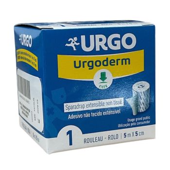 Urgoderm sparadrap extensible non tissé Urgo - rouleau de 5mx5cm