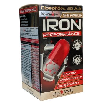 Iron performance dideptides 20 A.A Eric Favre - boite de 120 gélules 