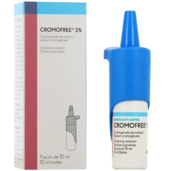 Cromofree 2% collyre en solution - boîte de 1 flacon de 10ml