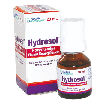 Hydrosol polyvitaminé Pharma Développement solution buvable en gouttes - 1 flacon de 20 ml