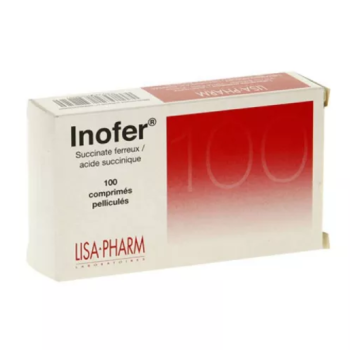 Inofer comprimé pelliculé - boîte de 100 comprimés