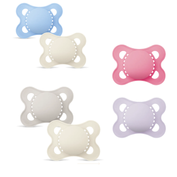 Sucette original silicone 2-6 mois Mam - boîte de 2 sucettes 
