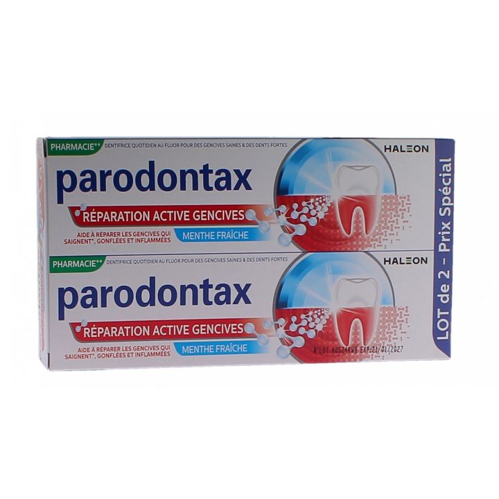 Dentifrice réparation active gencives Parodontax