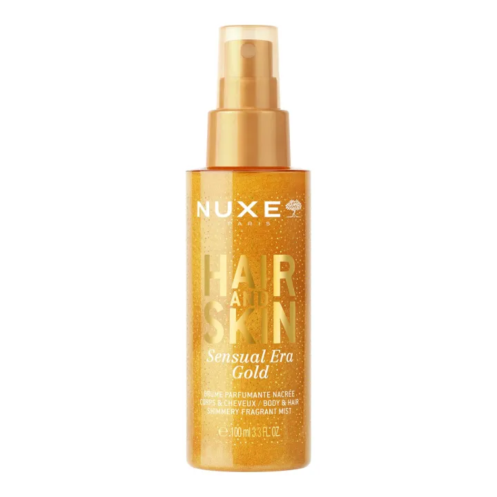 Brume parfumante nacrée hait & skin Nuxe - spray de 100ml