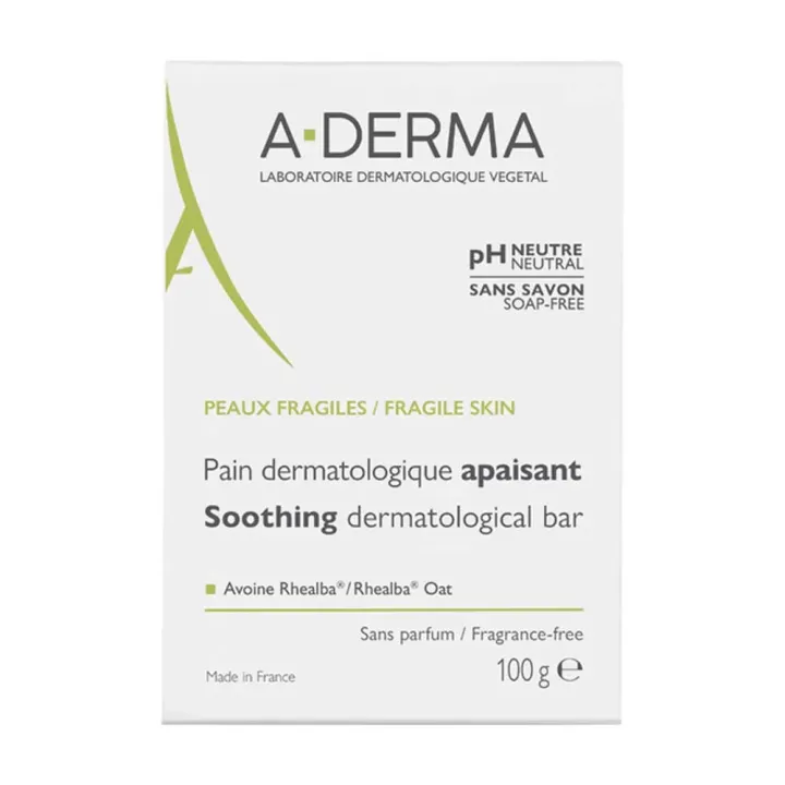 Pain dermatologique apaisant A-Derma