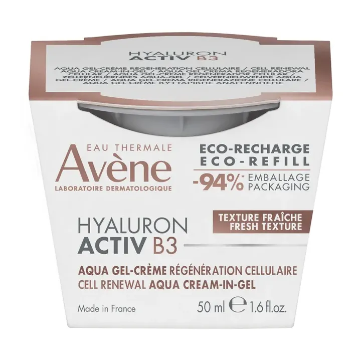 Hyaluron Activ B3 aqua gel-crème régénération cellulaire Avène - recharge de 50ml