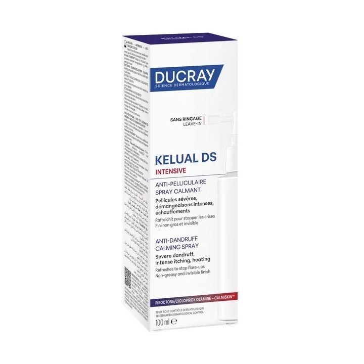 Kelual DS Intensive anti-pelliculaire spray calmant Ducray - spray de 100ml