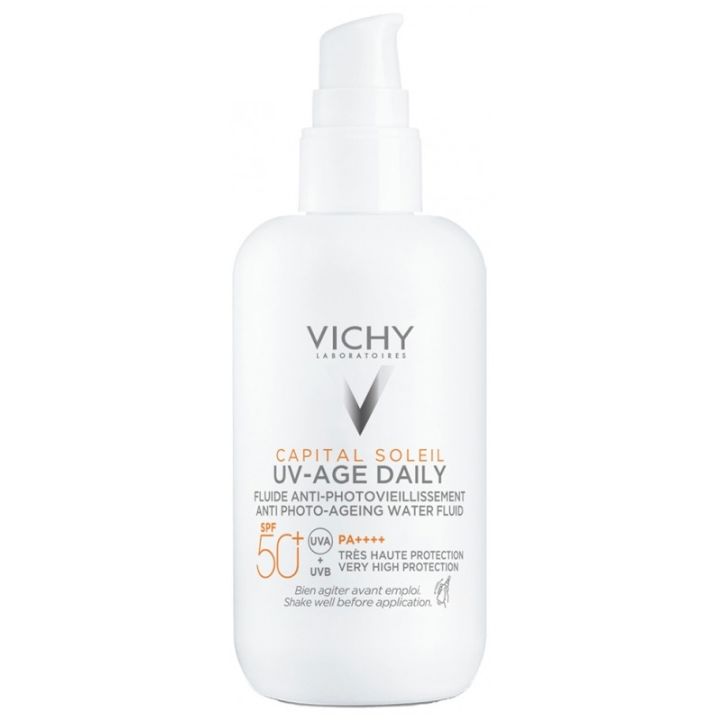 Capital Soleil UV-Age Daily fluide anti-photovieillissement SPF50+ Vichy