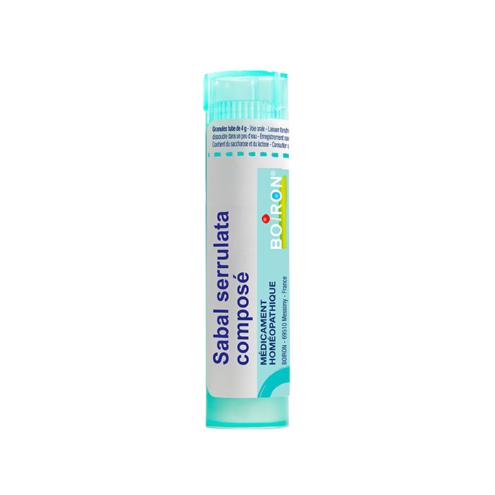 SABAL SERRULATA COMPOSE granules Boiron - Tube 4 g