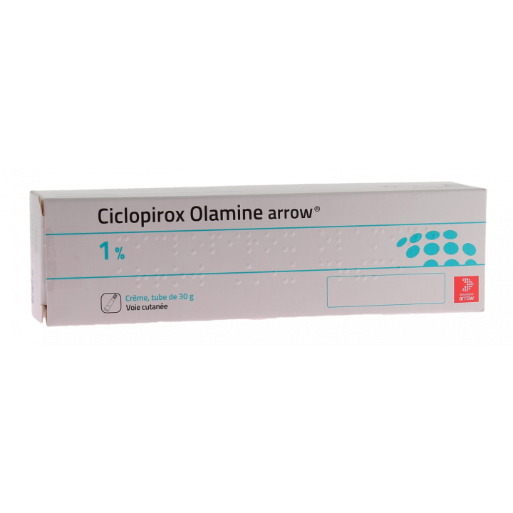 Ciclopirox Olamine crème 1% Arrow - tube de 30g