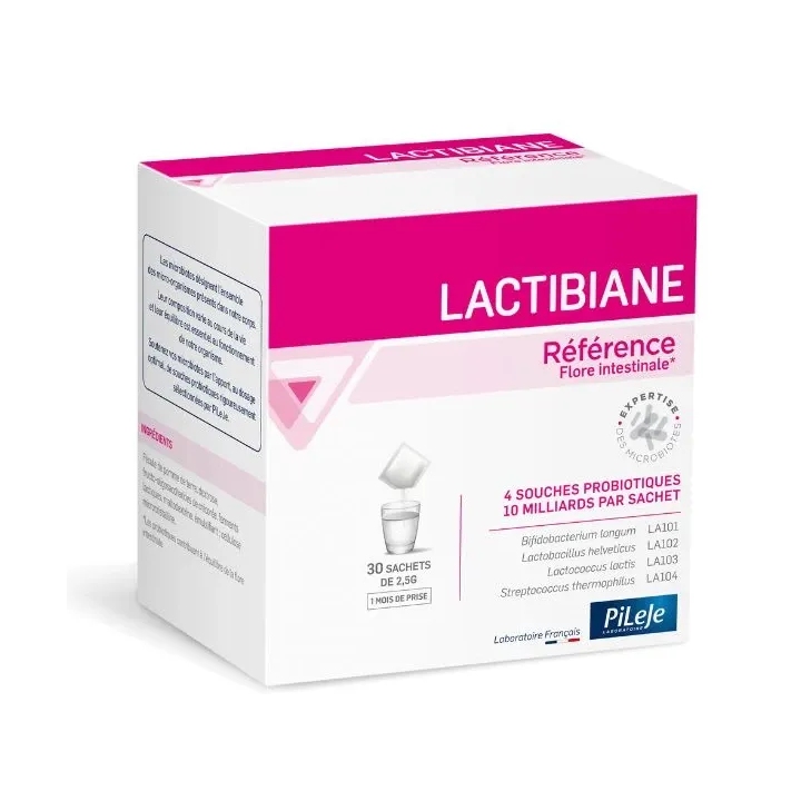 Lactibiane Référence Pileje - boite de 30 sachets de 2,5g