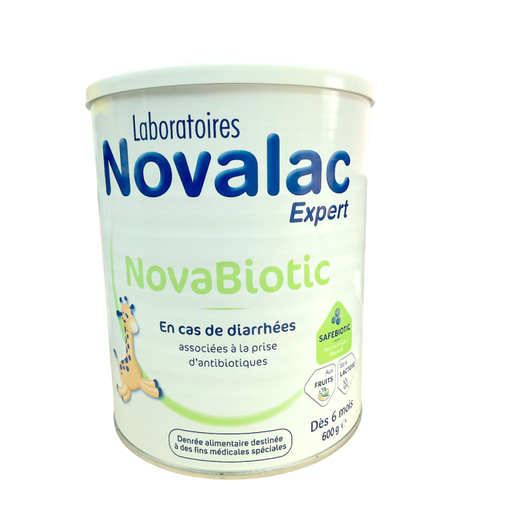 Novabiotic lait en poudre dès 6 mois Novalac - pot de 600g