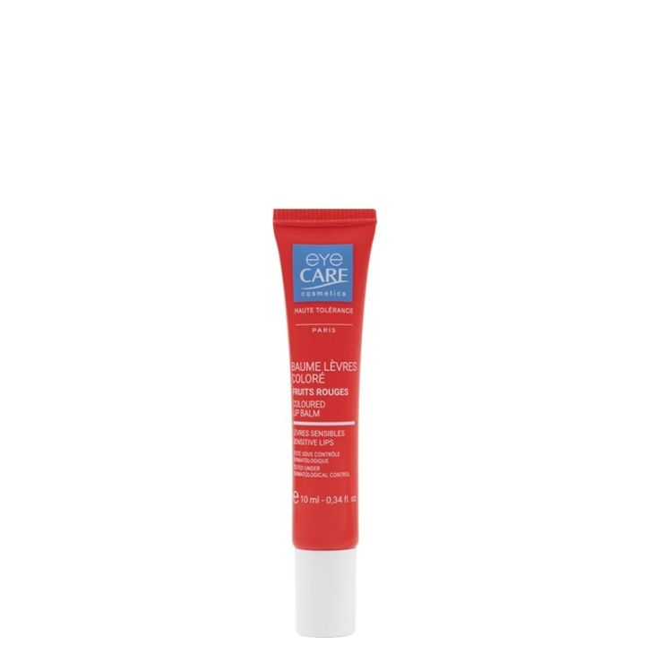Baume lèvres coloré Eye Care - 10ml - Fruits rouges