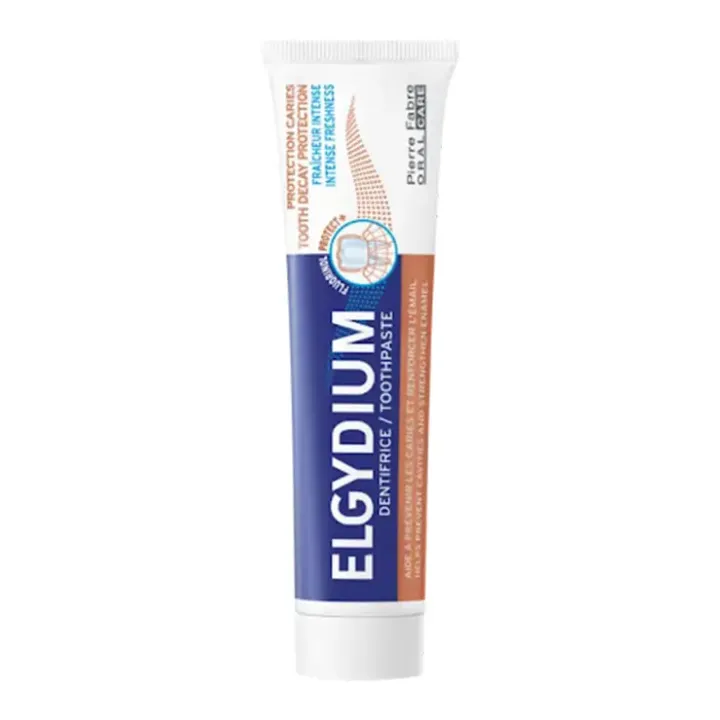 Dentifrice protection caries fraîcheur intense Elgydium - tube de 75ml