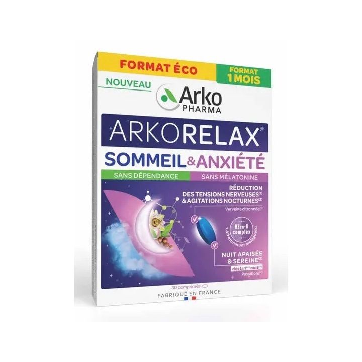 Arkorelax sommeil & anxiété Arkopharma