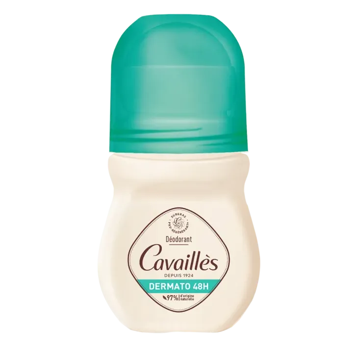 Déodorant dermato anti-odeurs Rogé Cavaillès - roll-on de 50 ml