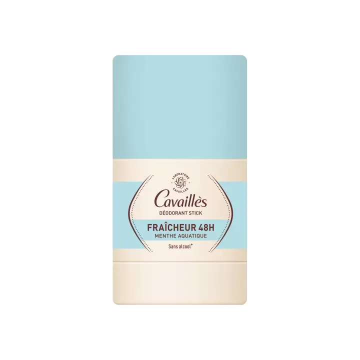 Déodorant fraîcheur 48h menthe aquatique Rogé Cavaillès - stick de 50ml