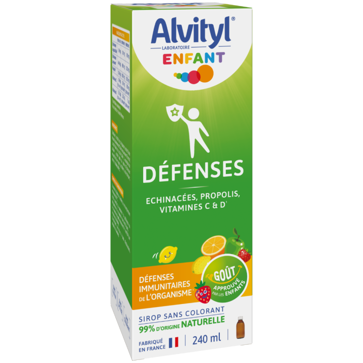 Sirop Alvityl Défenses Immunitaires Urgo - flacon de 240 ml