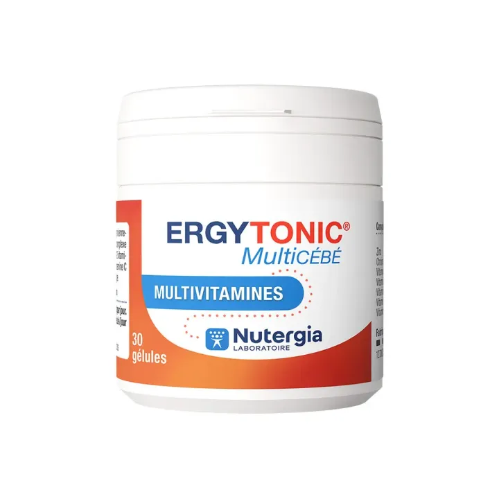 Ergytonic Multicébé multivitamines Nutergia