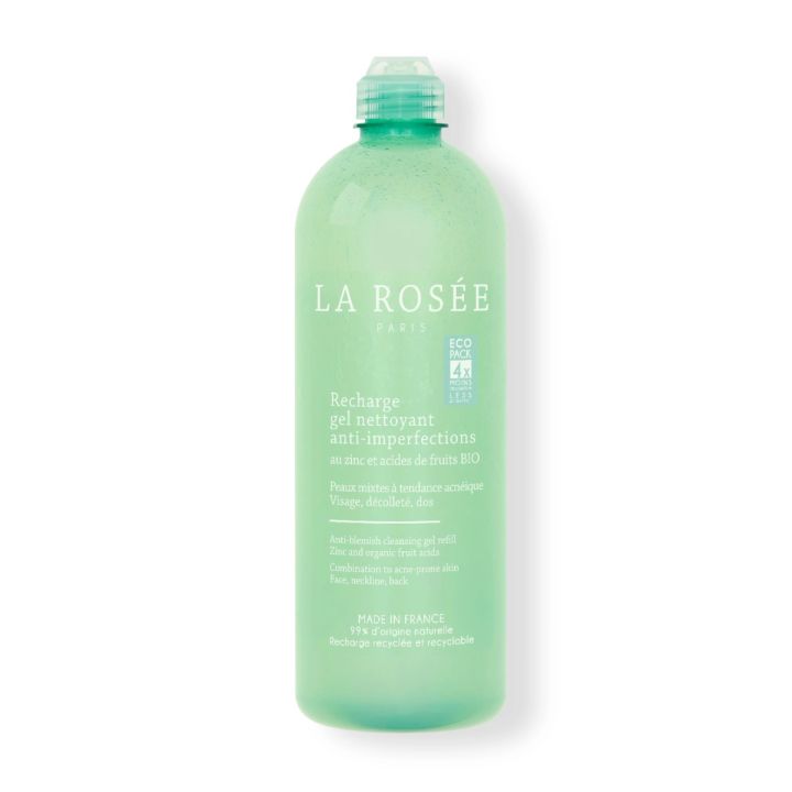 Recharge gel nettoyant anti-imperfections La Rosée