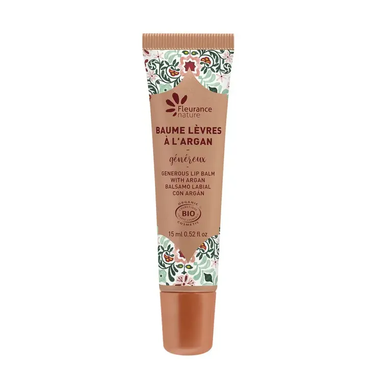 Baume à lèvres à l'argan bio Fleurance nature - tube de 15ml 