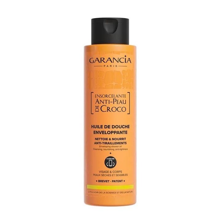 Ensorcelante anti-peau de croco Huile de douche enveloppante Garancia - flacon de 400ml