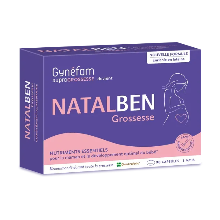 Natalben grossesse laboratoire Effik - boite de 90 capsules