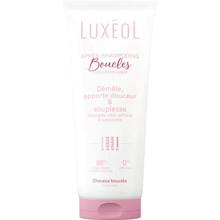 Après-shampooing boucles Luxéol - tube de 200ml