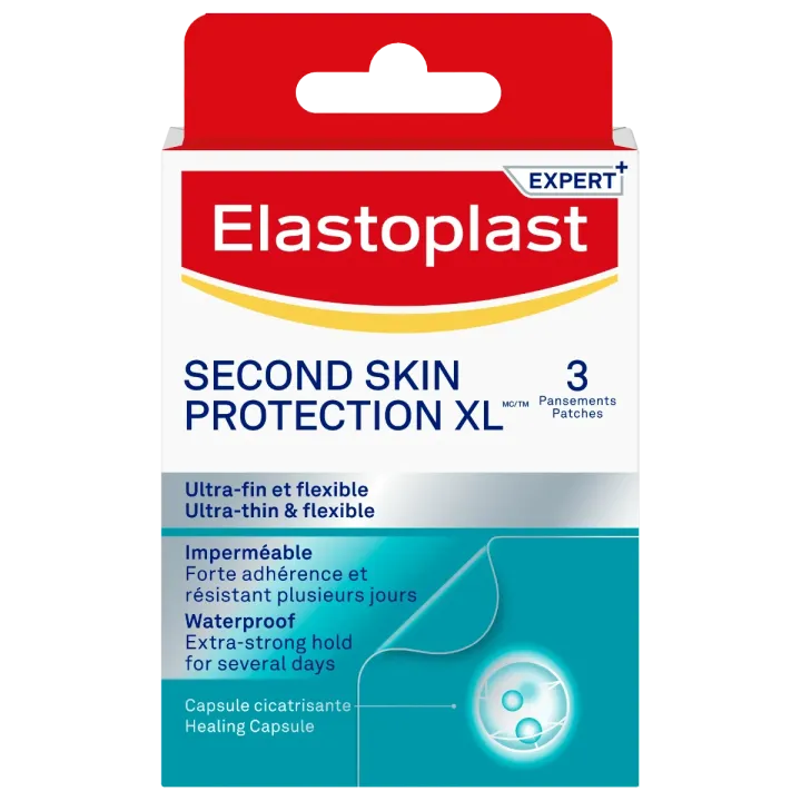 Pansements Second Skin Protection XL Elastoplast - boite de 3 pansements