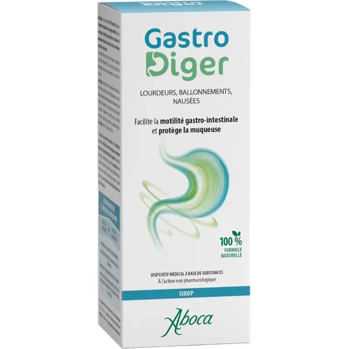 GastroDiger sirop Aboca - flacon de 180g