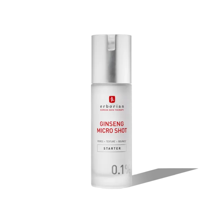 Ginseng micro shot sérum starter 0,1% Erborian - flacon de 30ml