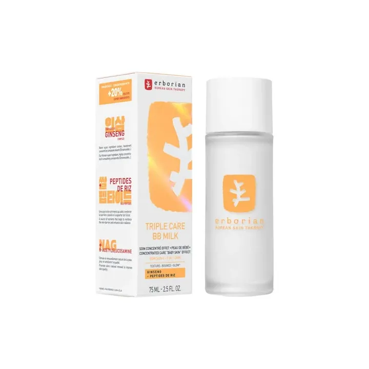 Triple Care BB Milk Erborian - 75ml
