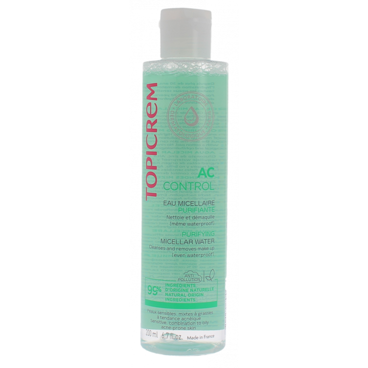 AC Control Eau micellaire purifiante Topicrem