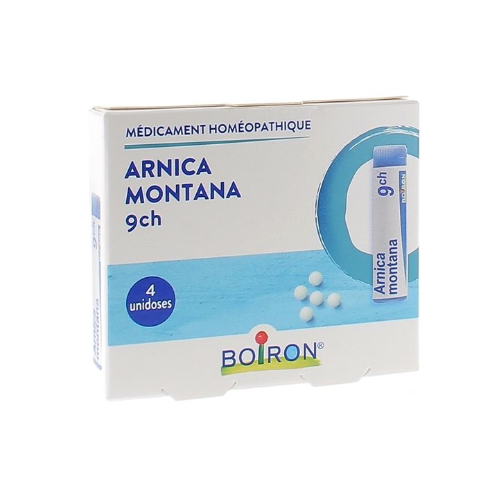 ARNICA MONTANA 9CH globules Boiron - boîte de 4 unidoses de 1g
