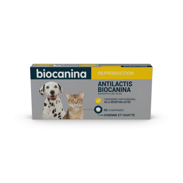 Antilactis Biocanina – 30 comprimés sécables