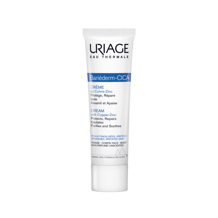 Bariéderm Cica crème réparatrice au Cu-Zn Uriage
