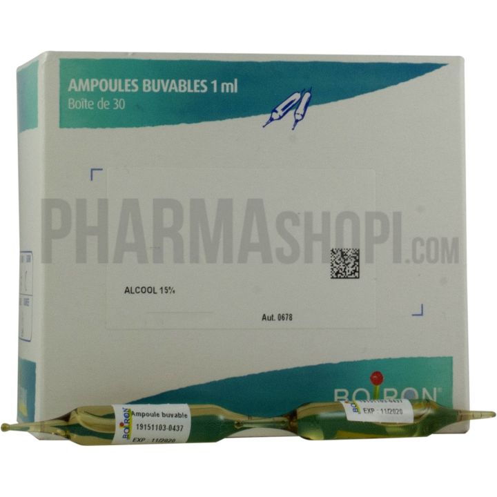 RETINE Boiron - Boite de 30 ampoules de 1 ml