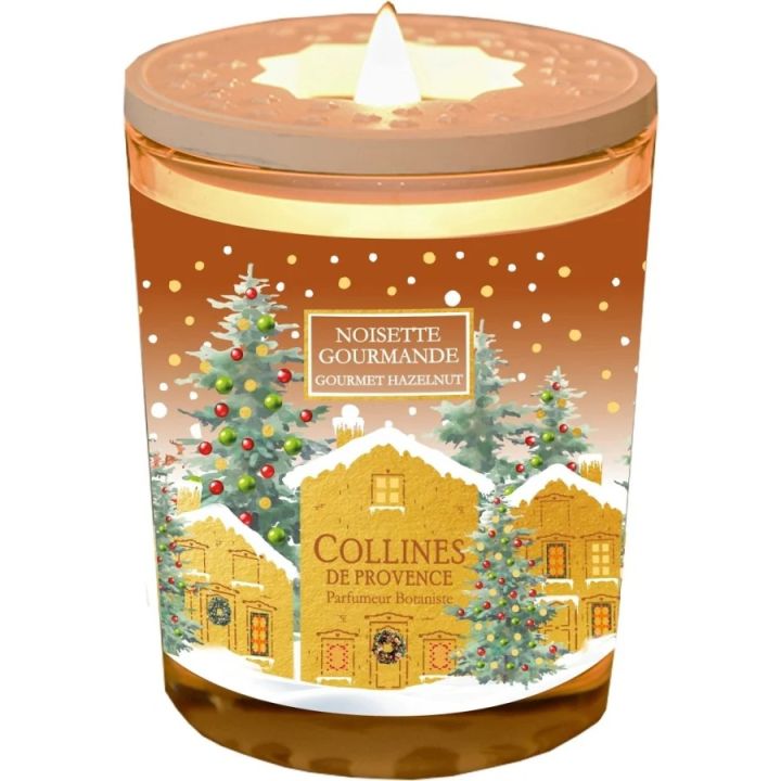 Bougie parfumée Noisette gourmande Collines de Provence