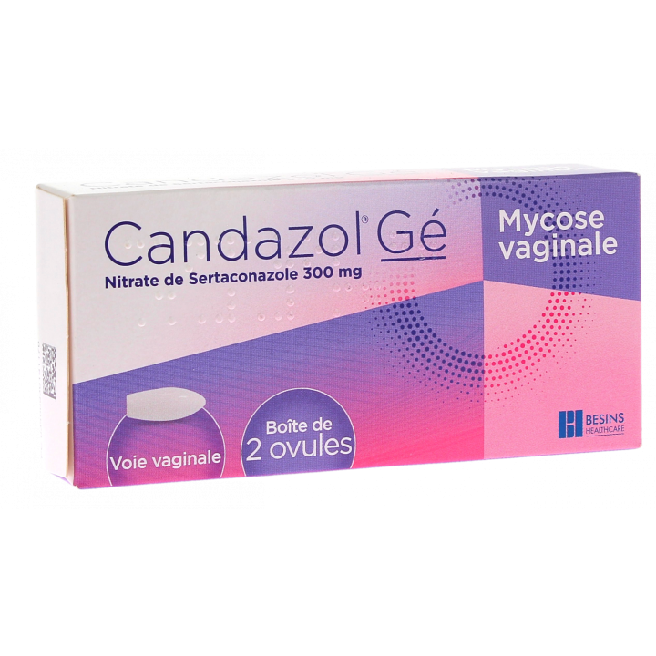 Candazol Gé - boîte de 2 ovules