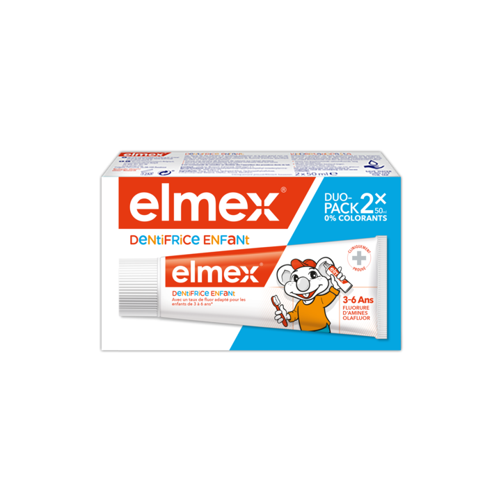 Dentifrice enfant 3-6 ans Elmex